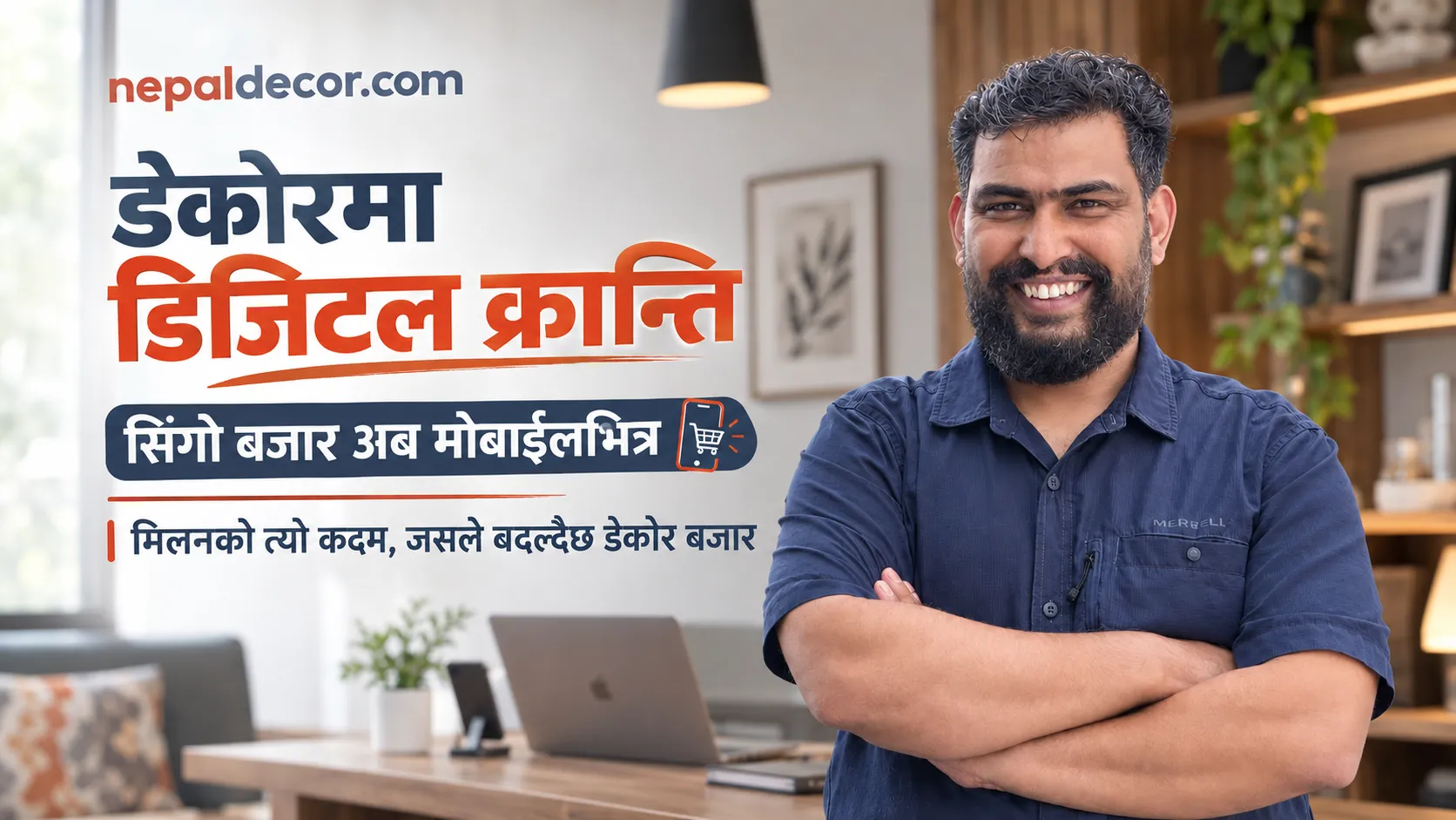 नेपाल डेकोर डट कमले अब सर्वसाधारण को लागि मोबाईलमा लिएर आयो डेकोर बजार