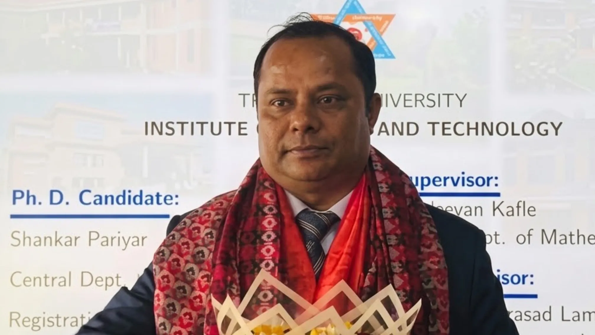 नेपालमै छोटो समयमा विद्यावारिधि पुरा: गणित विषयमा डा: शंकर परिवारले रचे इतिहास